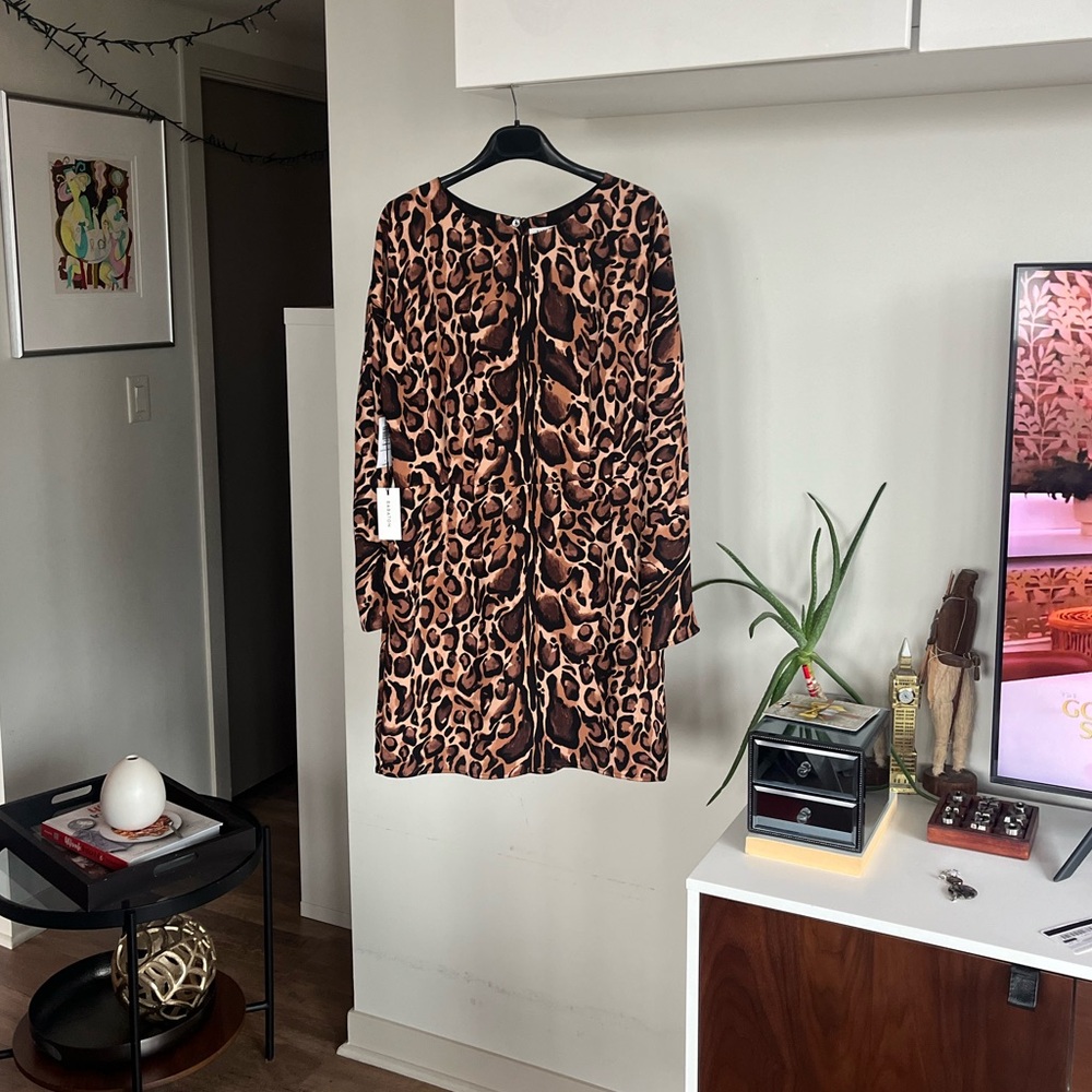 Aritzia Babaton Animal Print Samson new gift Formal Wedding Guest Party Size 8 - Picture 8 of 13